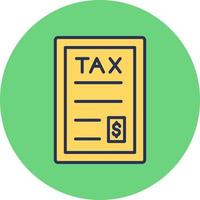 Tax Vector Icon