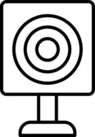 Military Target Vector Icon