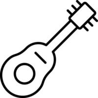 icono de vector de guitarra