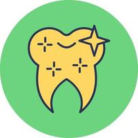 Healthy Clean Tooth Vector Icon