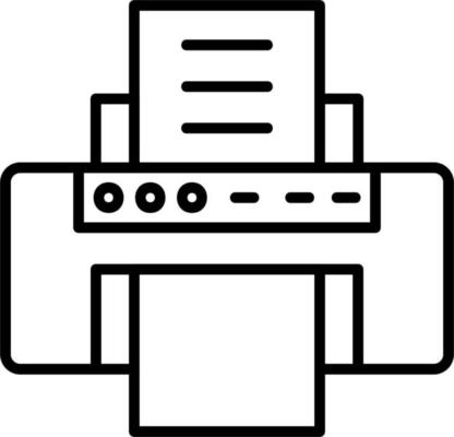 Printer Vector Icon
