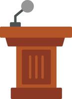 Podium Vector Icon