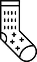 Sock Vector Icon