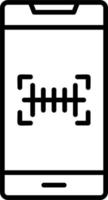 Barcode Scanner Vector Icon