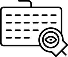 Keylogger Vector Icon