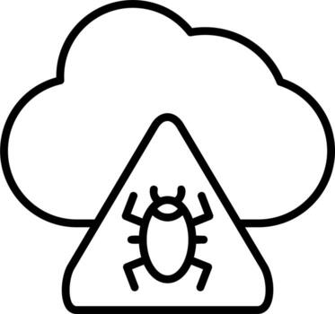 Cloud Computing Vector Icon