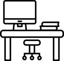 Desk Vector Icon