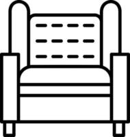 Armchair Vector Icon