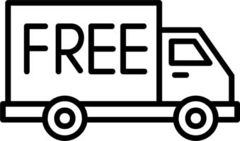 Free Delivery Vector Icon