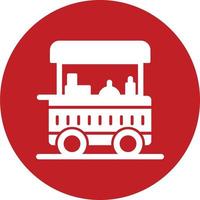 Food Cart Vector Icon