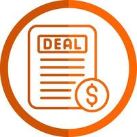 Business Deal Vector Icon Design