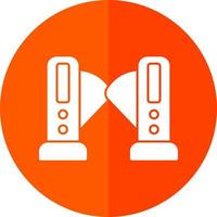 Turnstile Vector Icon Design