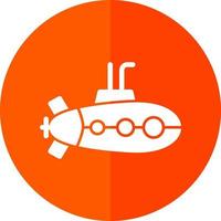 Submarine Vector Icon Design