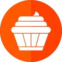 diseño de icono de vector de cupcakes