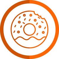 Doughnut Vector Icon Design