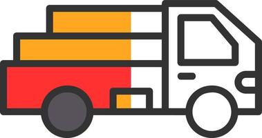 diseño de icono de vector de camioneta