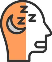 Narocolepsy Vector Icon Design