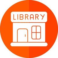 diseño de icono de vector de biblioteca