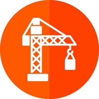 Crane Vector Icon Design