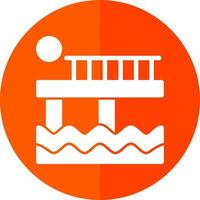 Pier Vector Icon Design