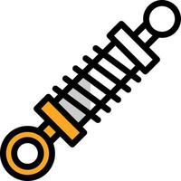 Shock Absorber Vector Icon Design