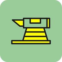 Anvil Vector Icon Design