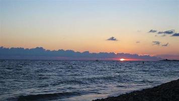 idyllisch perfect turkoois water Bij exotisch eiland video