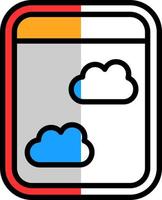 Window Vector Icon Design