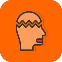 Mental Breakdown Vector Icon Design