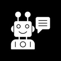 Robot Assistant Vector Icon Design