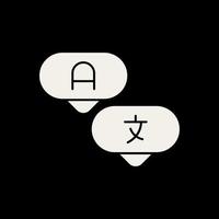 Translate Vector Icon Design