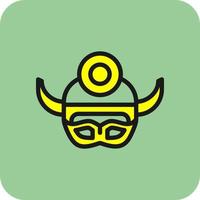 Mask Vector Icon Design