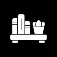 Book Shelf Vector Icon Design