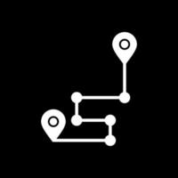 Route Vector Icon Design