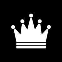 diseño de icono de vector de corona