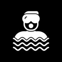 Diver Vector Icon Design