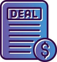 Business Deal Vector Icon Design