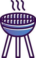 Grill Vector Icon Design