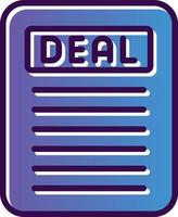 Deal Vector Icon Design