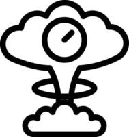 ilustración de vector de nube en un fondo. símbolos de calidad premium. iconos vectoriales para concepto y diseño gráfico.