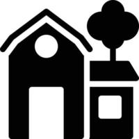 ilustración vectorial de la casa en un fondo. símbolos de calidad premium. iconos vectoriales para el concepto y el diseño gráfico. vector