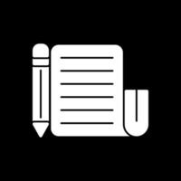 Writing Vector Icon Design