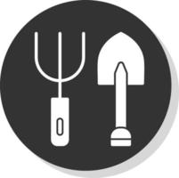 Pitchfork Vector Icon Design