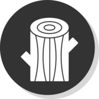 Log Vector Icon Design