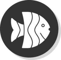 Angelfish Vector Icon Design