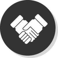 Handshake Vector Icon Design