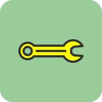 Spanner Vector Icon Design