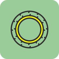 Tyre Vector Icon Design