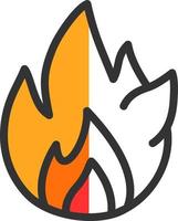 Fire Vector Icon Design