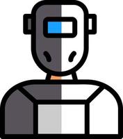 Welder Vector Icon Design